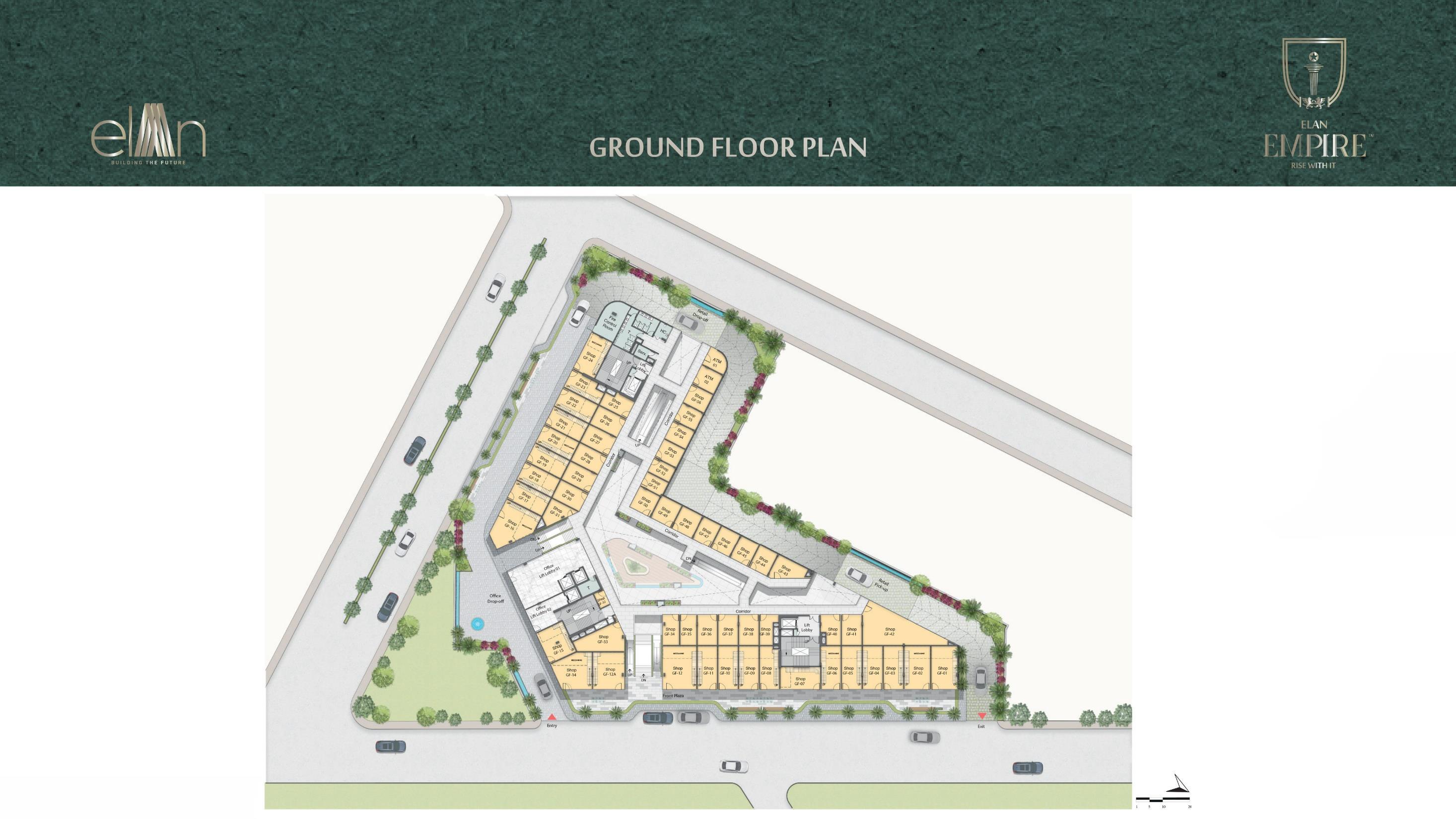 Elan Empire Floor plan